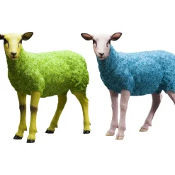 Figurine Décorative Sheep Colore Verte