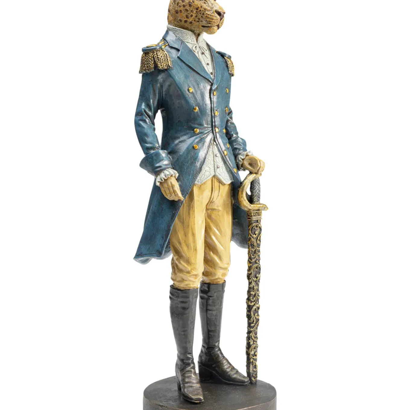Figurine Décorative Sir Leopard Standing 43Cm