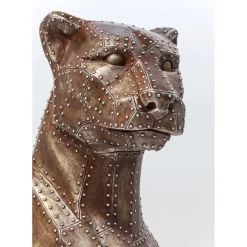 Figurine Décorative Sitting Cat Rivet Cuivree