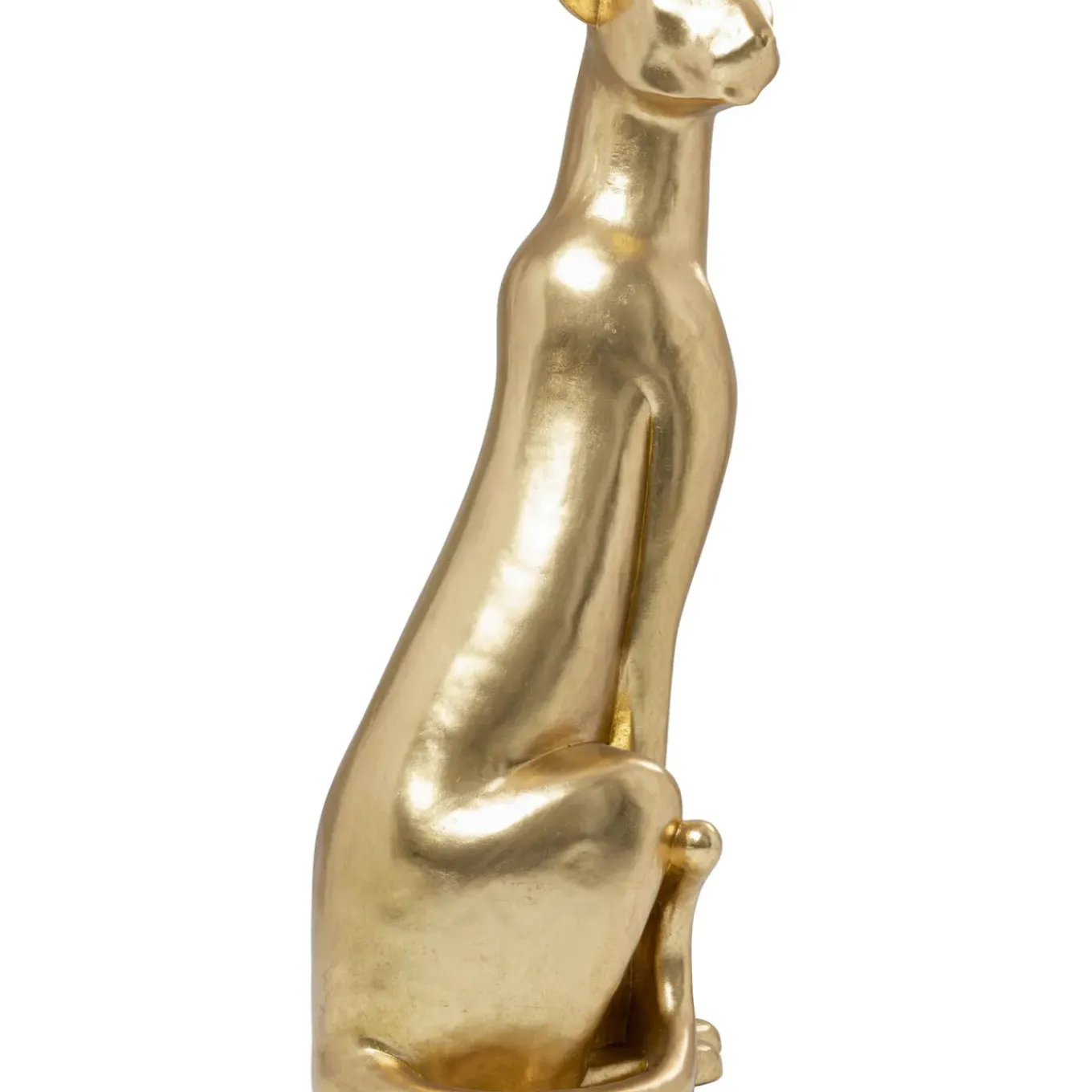 Figurine Décorative Sitting Leopard Dore 150