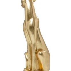 Figurine Décorative Sitting Leopard Dore 150