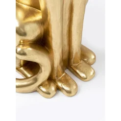 Figurine Décorative Sitting Leopard Dore 150