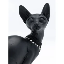 Figurine Décorative Sitting Cat Audrey Noir 27