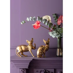 Figurine Décorative Sitting Cat Audrey Dore 27