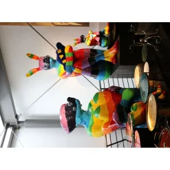 Figurine Décorative Sitting Rabbit Rainbow 80