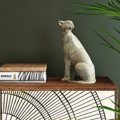 Figurine Décorative Sitting Leopard Pearls 42