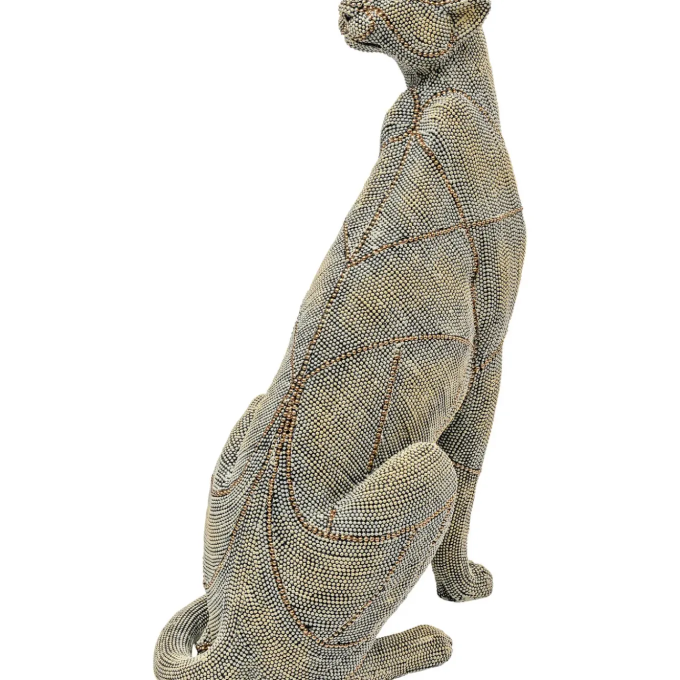 Figurine Décorative Sitting Leopard Pearls 42