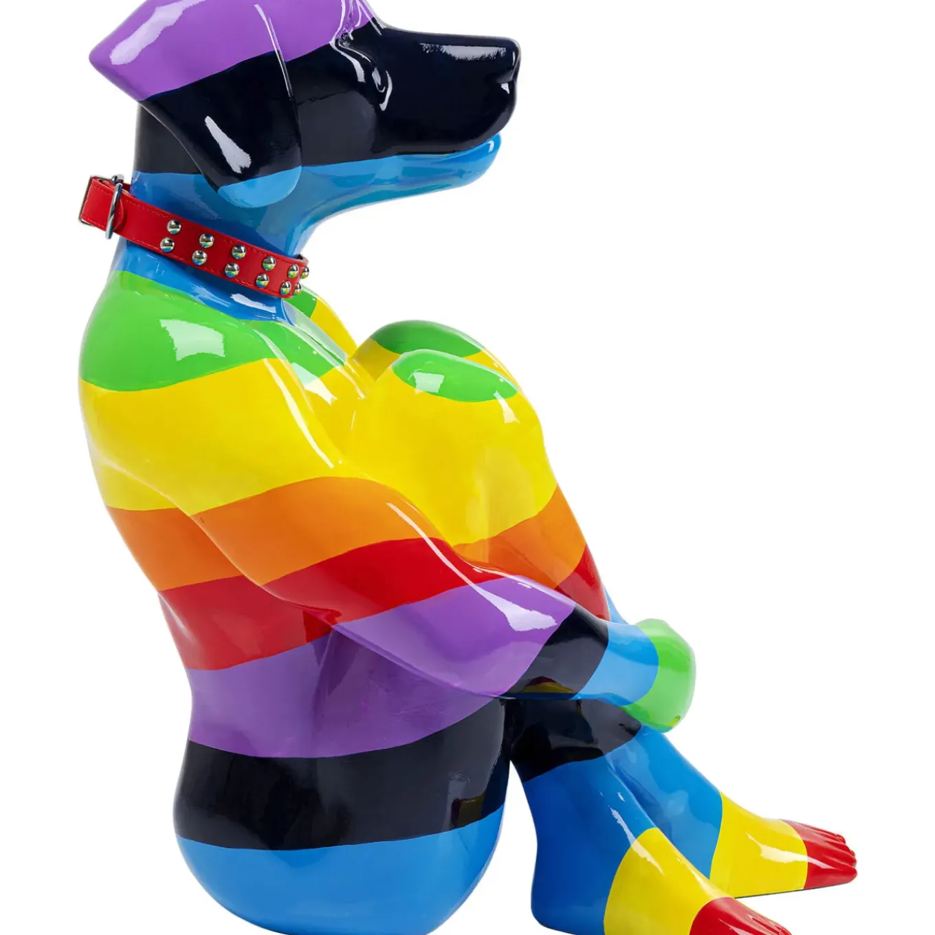 Figurine Décorative Sitting Dog Rainbow 80
