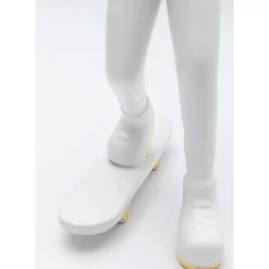 Figurine Décorative Skating Astronaut Blanc