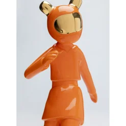 Figurine Décorative Skating Astronaut Orange