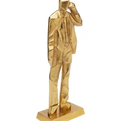 Figurine Décorative Standing Man Dore 62Cm