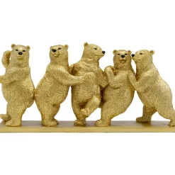 Figurine Décorative Tipsy Dancing Bears 14Cm
