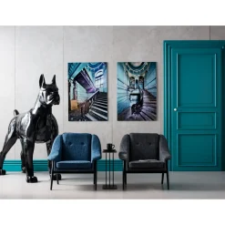 Figurine Décorative Toto Xl Noir 180Cm