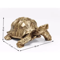 Figurine Décorative Turtle Dore Gm