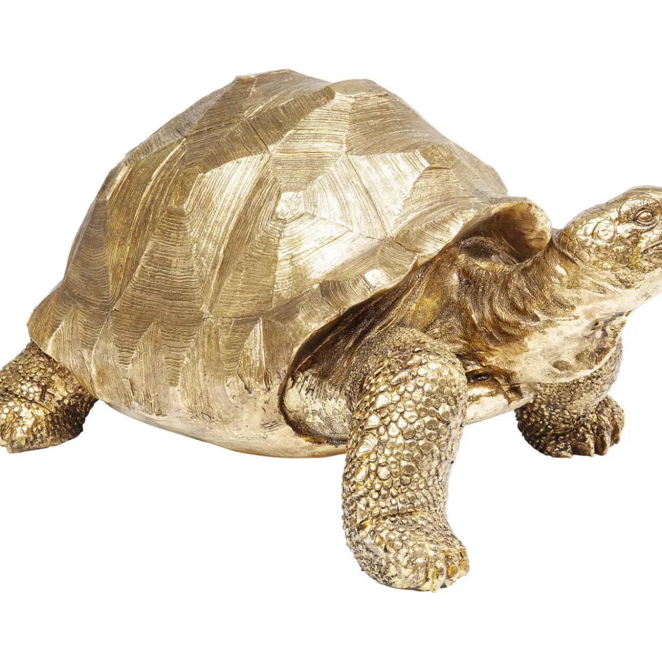 Figurine Décorative Turtle Dore Mm 40Cm