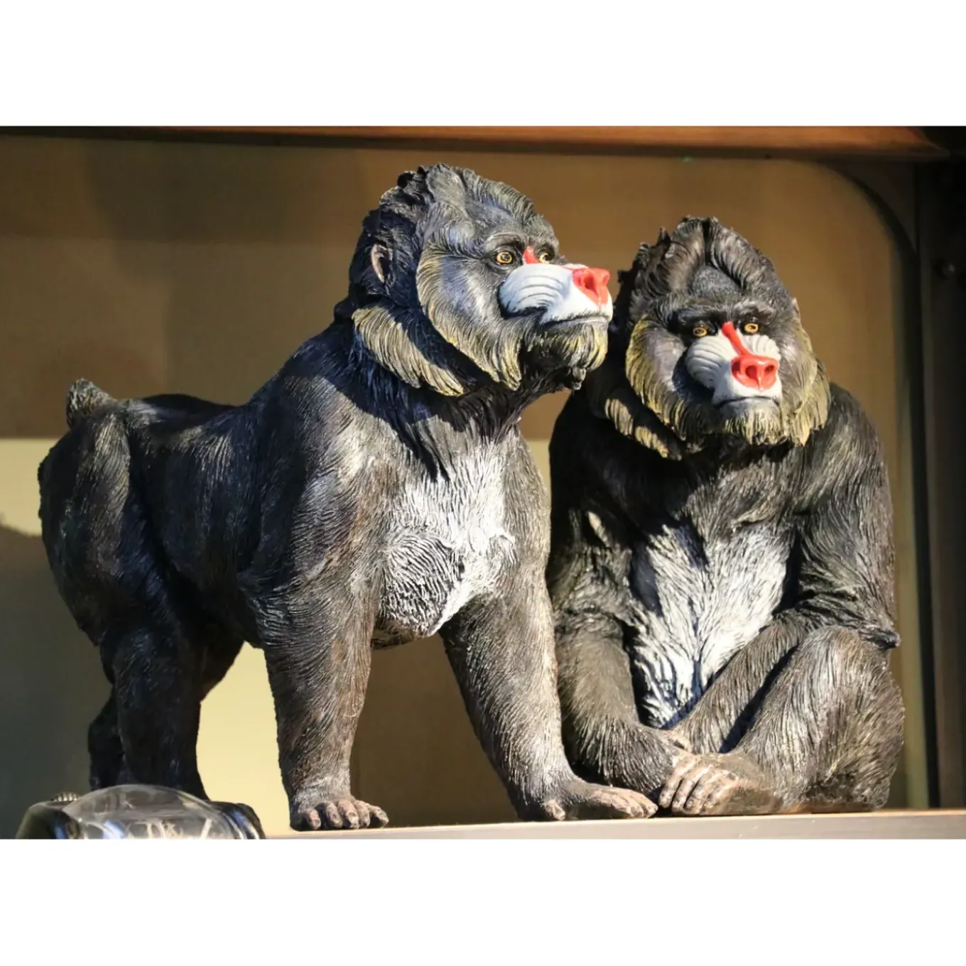 Figurine Décorative Walking Mandrill 47Cm