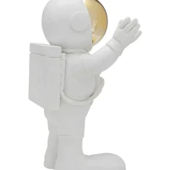 Figurine Décorative Welcome Astronaut Blanc 27Cm