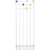 Garderobe Murale Derry Blanc 41Cm
