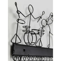 Garderobe Murale Wire Music Band 62Cm