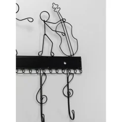 Garderobe Murale Wire Music Band 62Cm