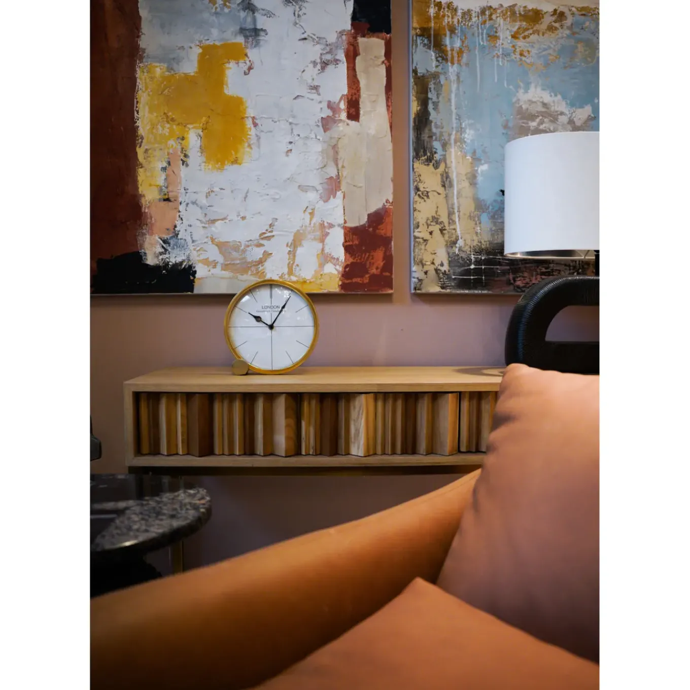 Horloge A Poser Circle O21Cm