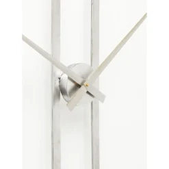 Horloge Murale Clip Argente O60Cm