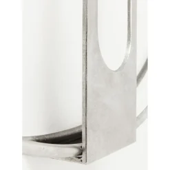 Horloge Murale Clip Argente O60Cm