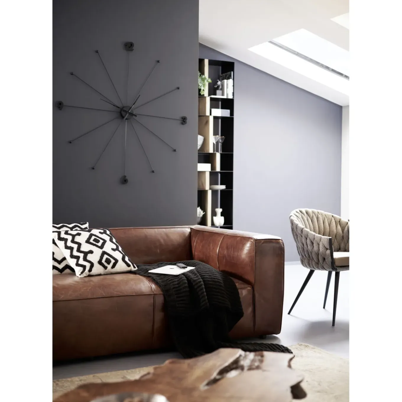 Horloge Murale Like Umbrella Noire