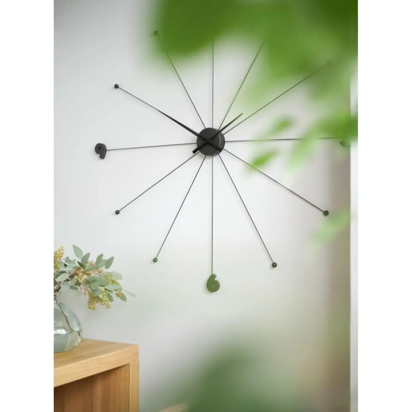 Horloge Murale Like Umbrella Noire