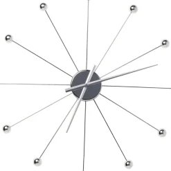Horloge Murale Like Umbrella Boules Chromees