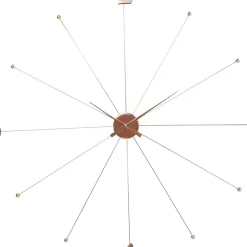 Horloge Murale Like Umbrella Or Rose