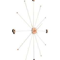Horloge Murale Like Umbrella Or Rose