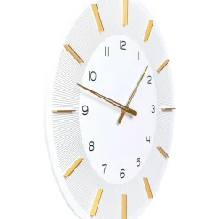 Horloge Murale Lio Blanc O60Cm