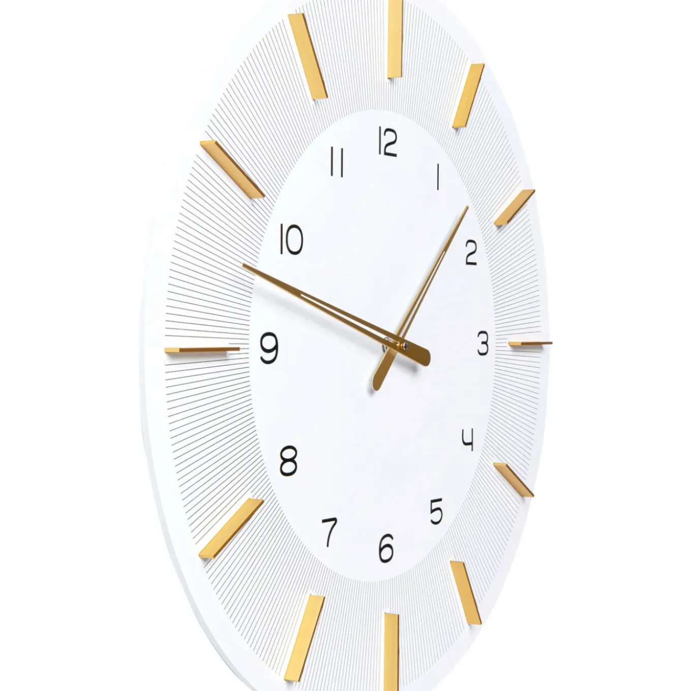 Horloge Murale Lio Blanc O60Cm