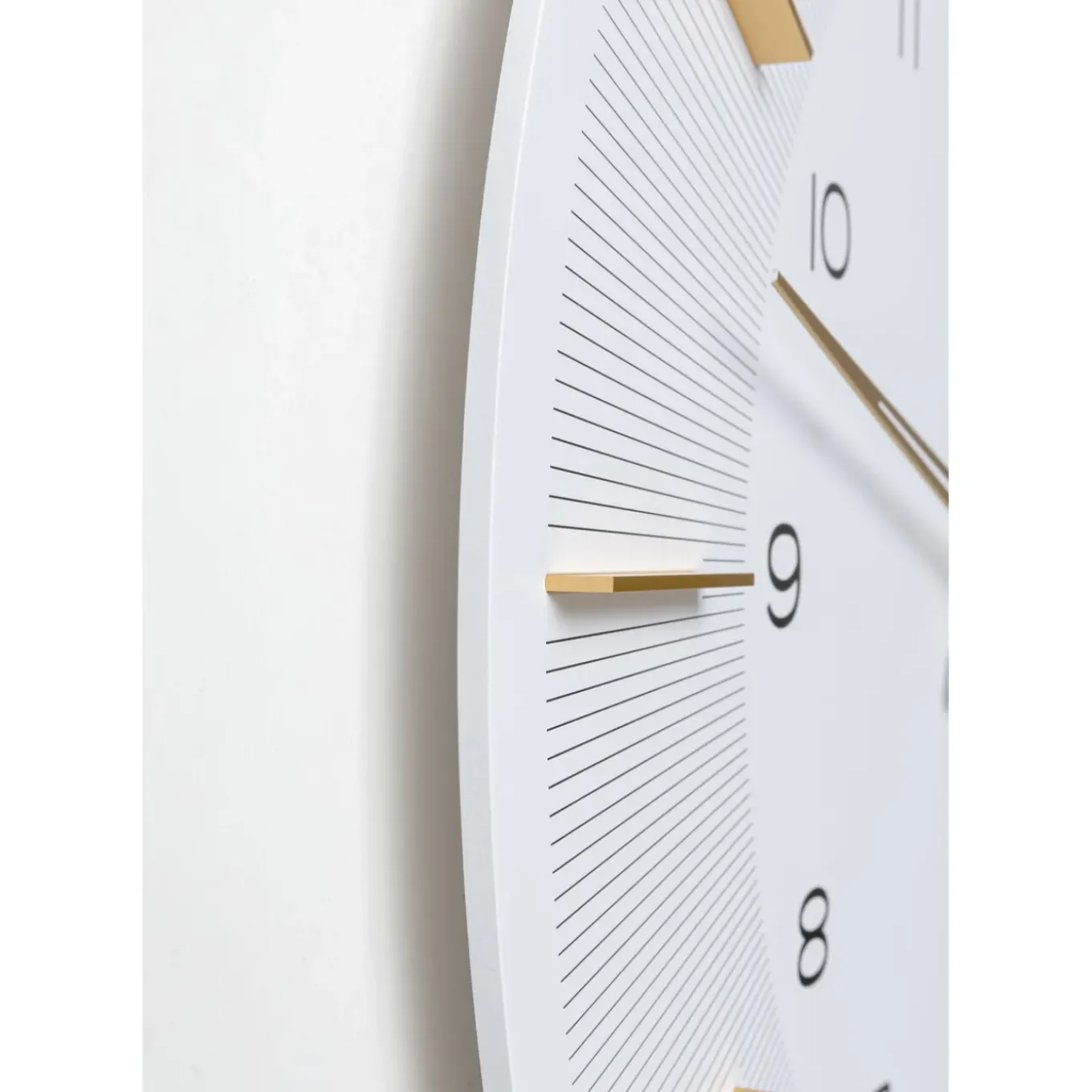 Horloge Murale Lio Blanc O60Cm