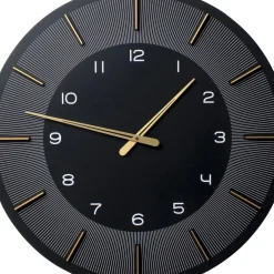 Horloge Murale Lio Noir O60Cm