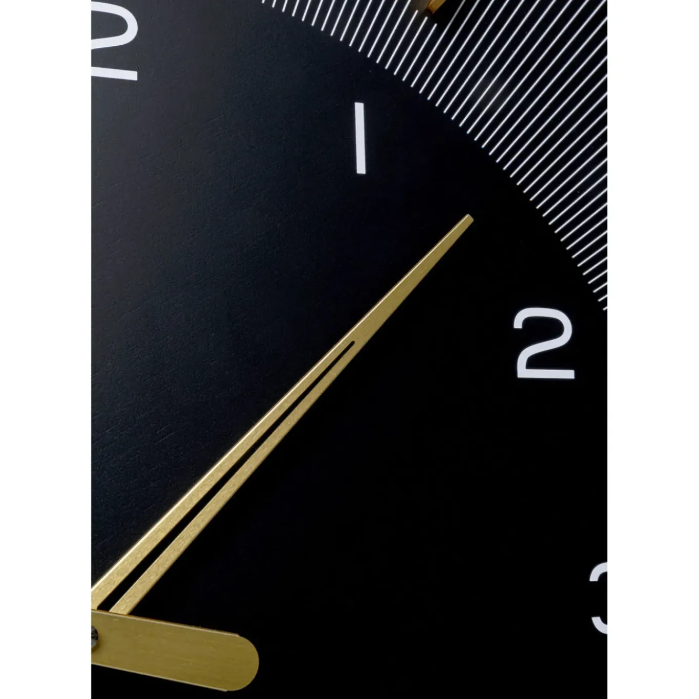 Horloge Murale Lio Noir O60Cm