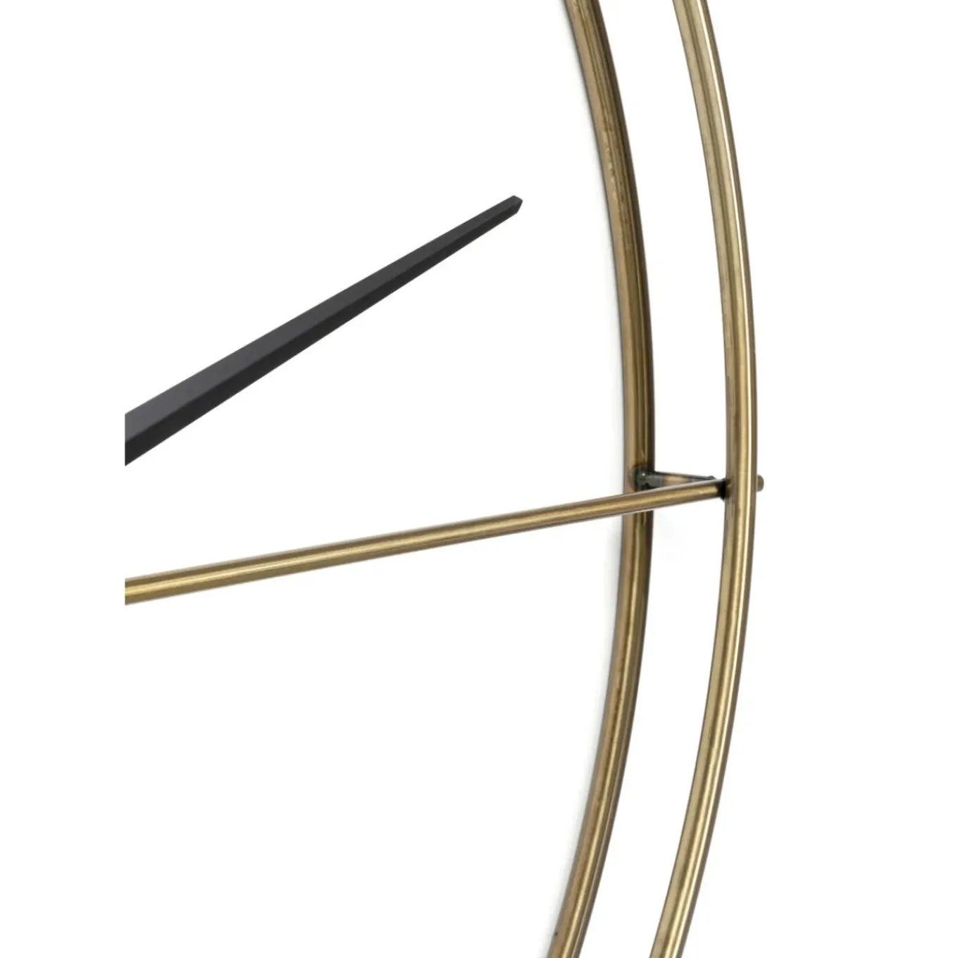 Horloge Murale Simple Pure Laiton O95Cm