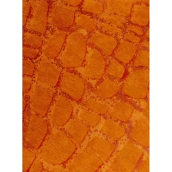 K&F Tapis Croco Orange 167X226Cm