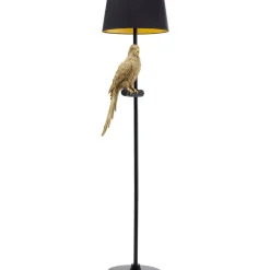 Lampadaire Animal Parrot Dore 176Cm