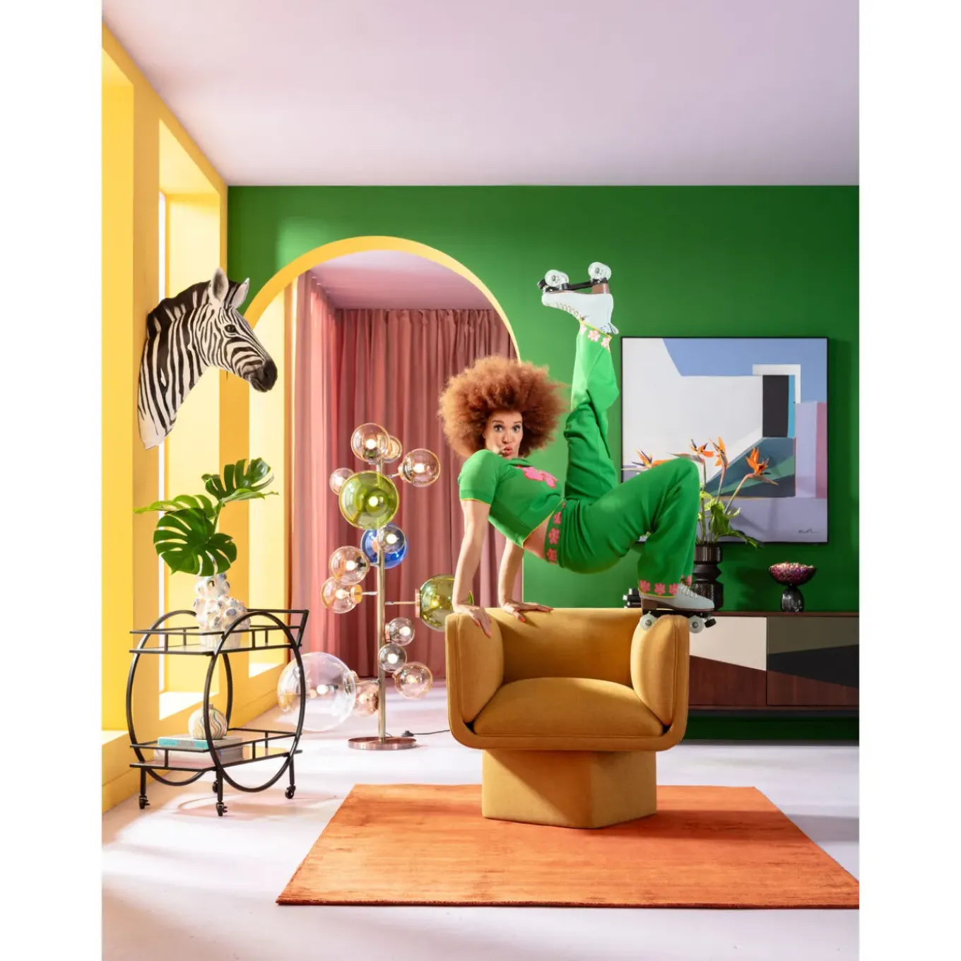 Lampadaire Balloon Colore 160Cm