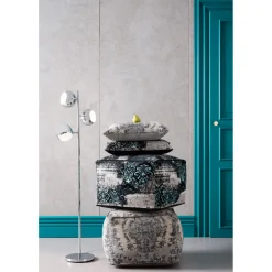 Lampadaire Calotta Chrome