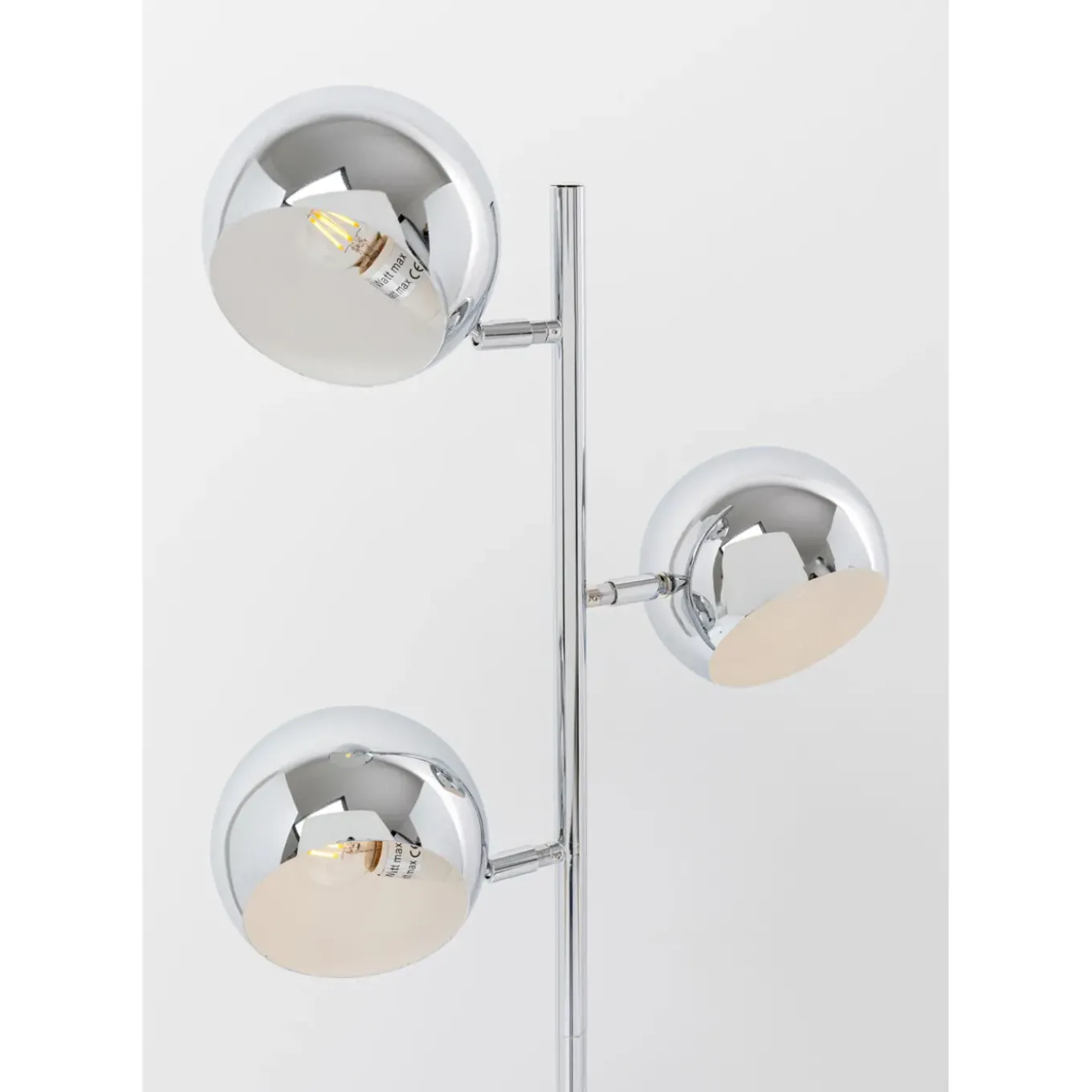 Lampadaire Calotta Chrome