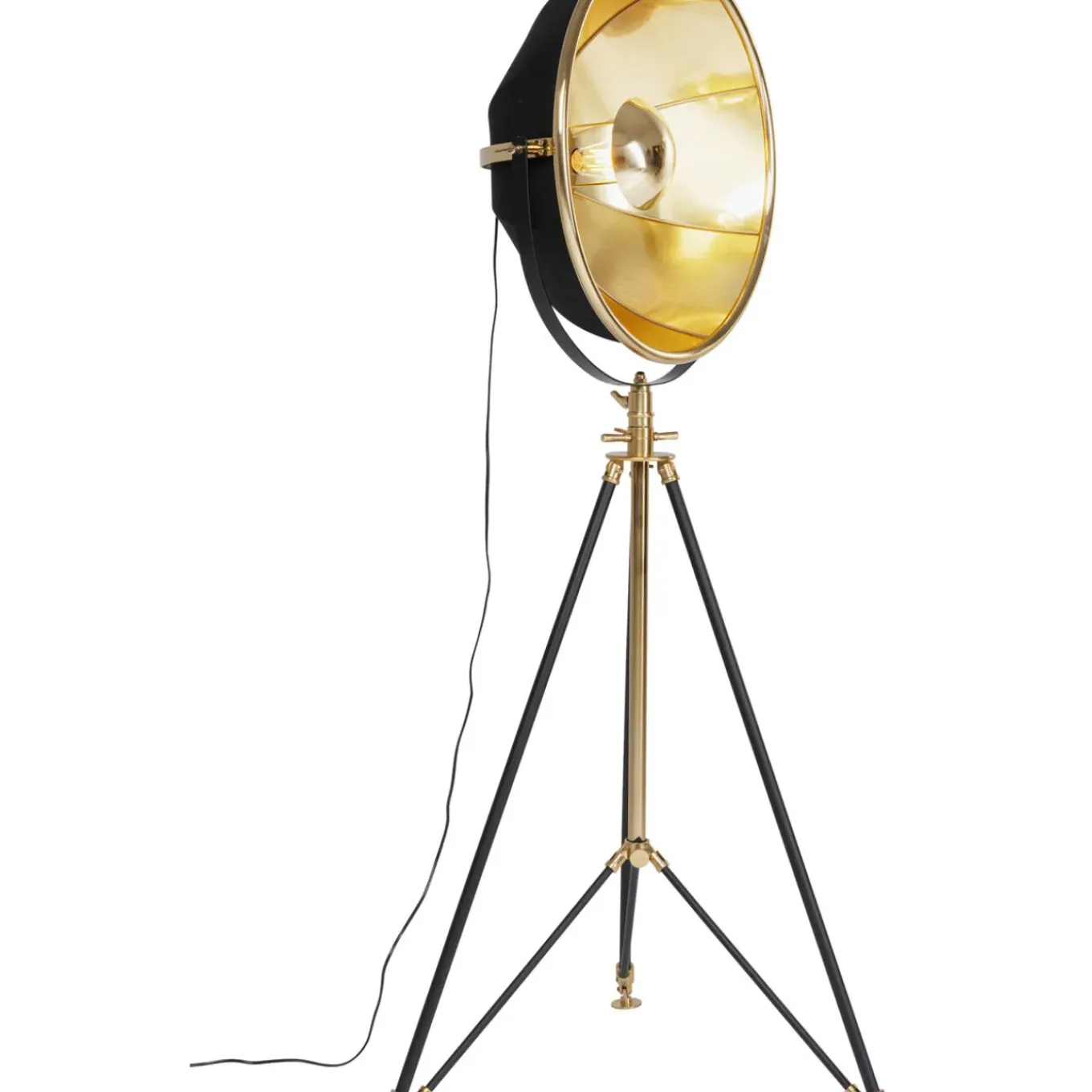 Lampadaire Cinema Dore 190Cm