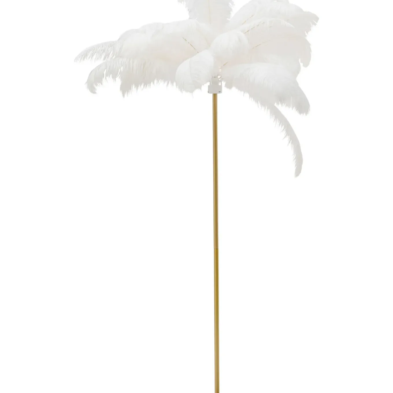 Lampadaire Feather Palm Blanc 165Cm