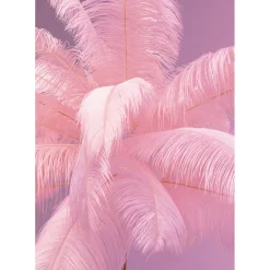 Lampadaire Feather Palm Fuchsia 165Cm