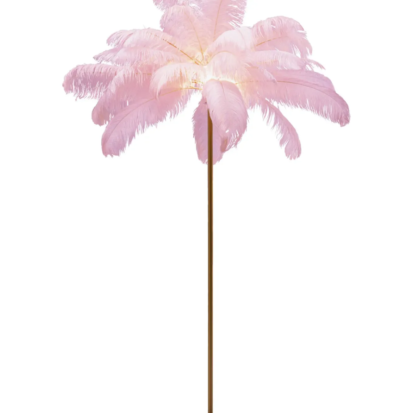Lampadaire Feather Palm Fuchsia 165Cm
