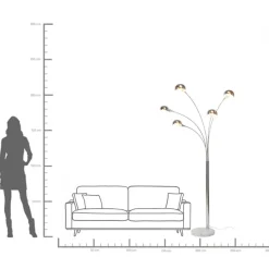 Lampadaire Five Fingers