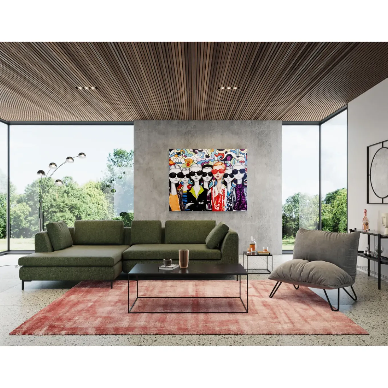 Lampadaire Five Fingers