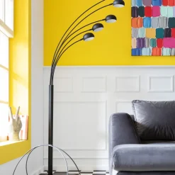 Lampadaire Five Fingers Noir Mat